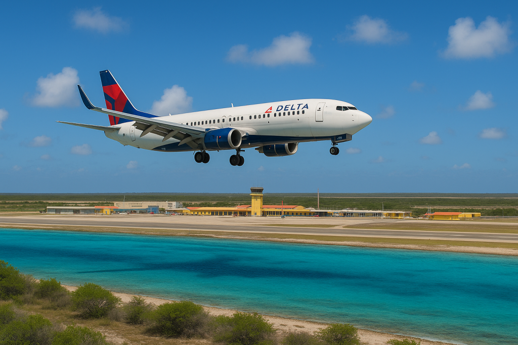 Flying from Europe to Bonaire
